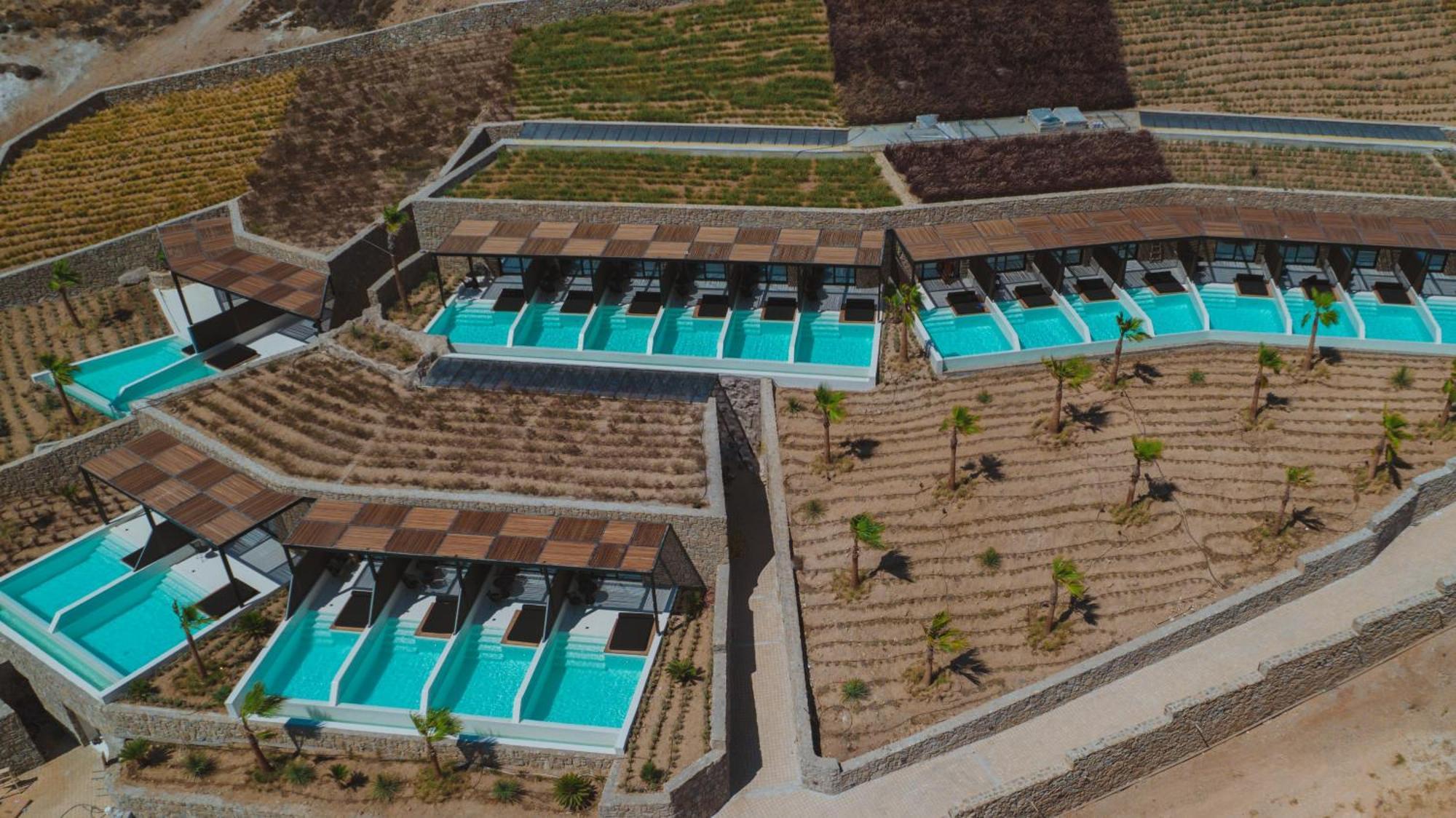Ftelia Black Villas Bagian luar foto