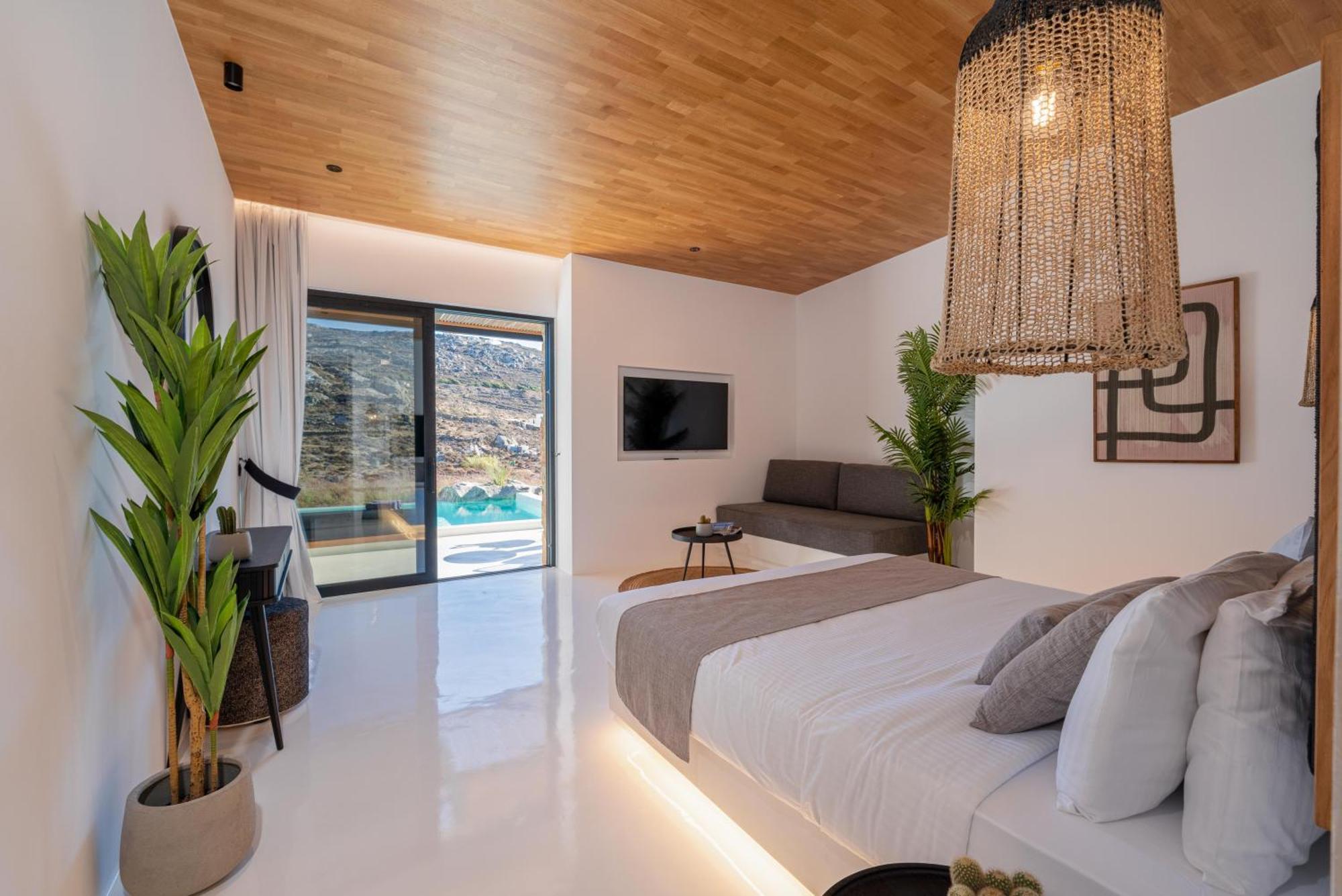 Ftelia Black Villas Bagian luar foto