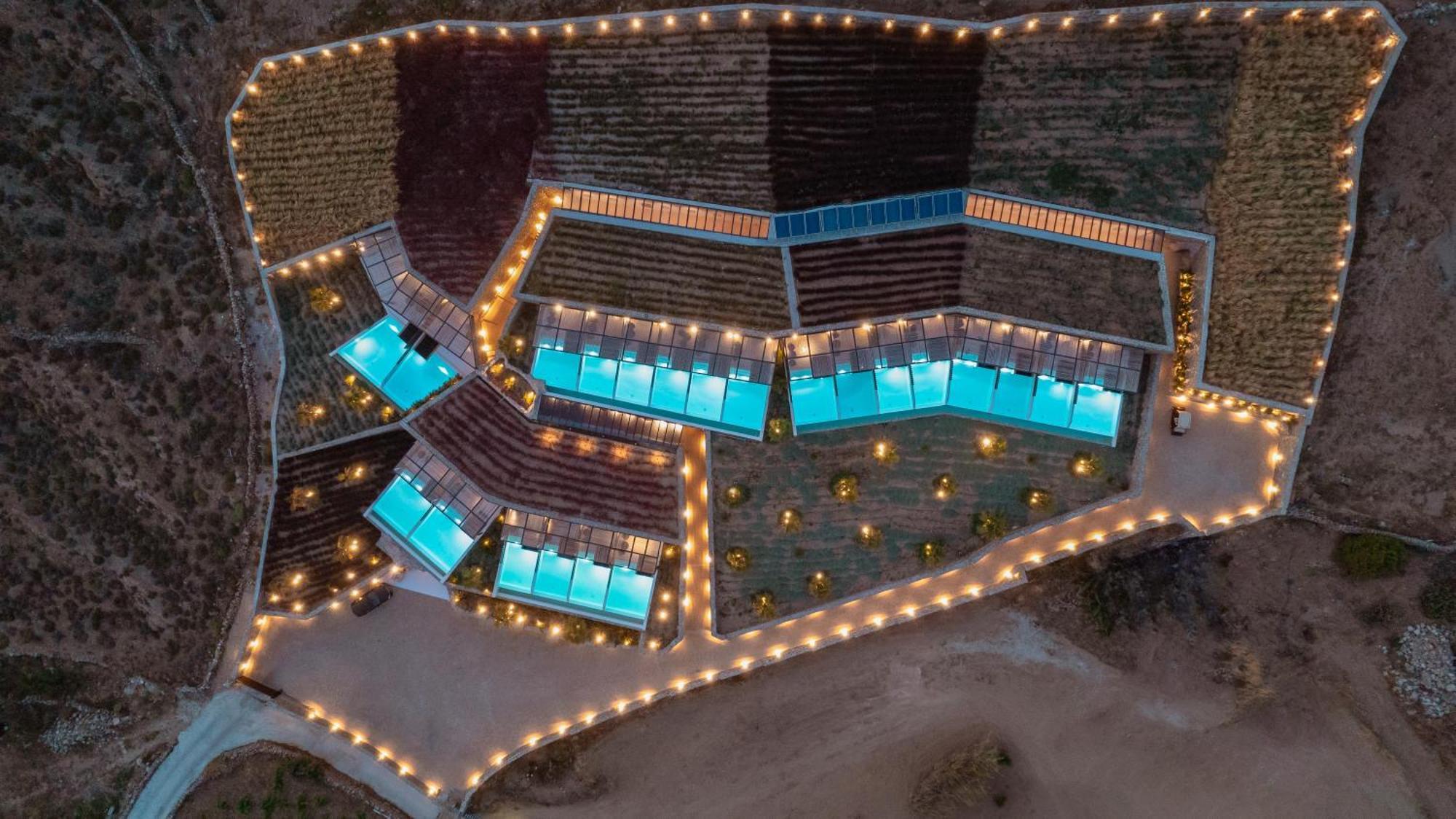 Ftelia Black Villas Bagian luar foto