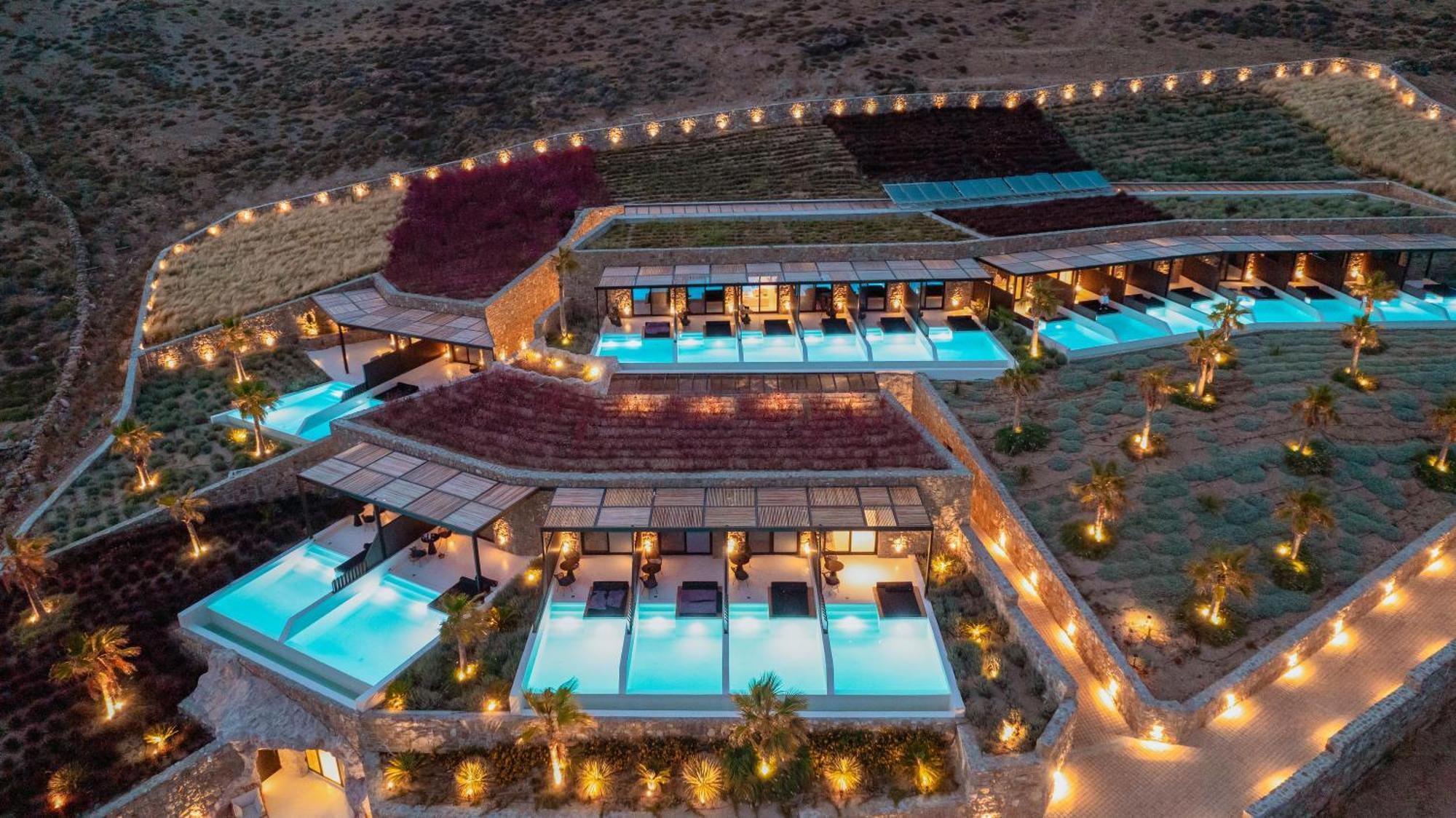 Ftelia Black Villas Bagian luar foto
